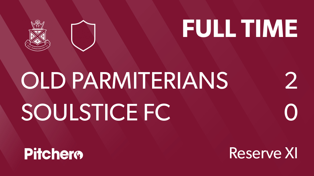 oldparmsfc's tweet photo. FULL TIME: Old Parmiterians FC 2 - 0 Soulstice FC
#OLDSOU #Pitchero
https://t.co/3JzNeRbKzc https://t.co/wegJHqrd1l
