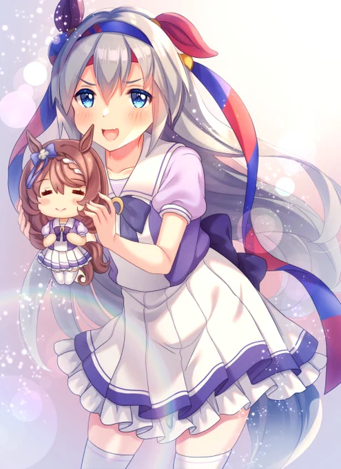 タマちゃんお誕生日おめでとうー!🎉✨育成できる日が今から楽しみ過ぎる✨✨ #タマモクロス生誕祭2021 #ウマ娘 