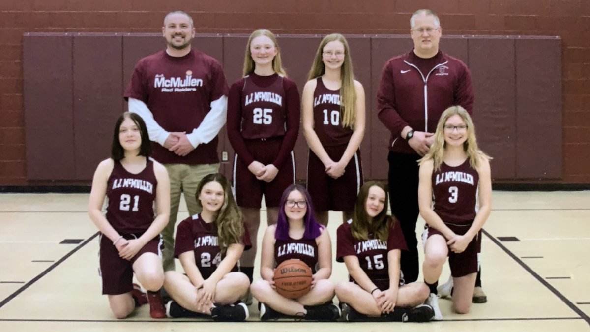 jojascully's tweet photo. A.J. McMullen Middle School 2020–2021 Girls’ Basketball Team
#HSUTN #HSSports https://t.co/vTvxr8QozX