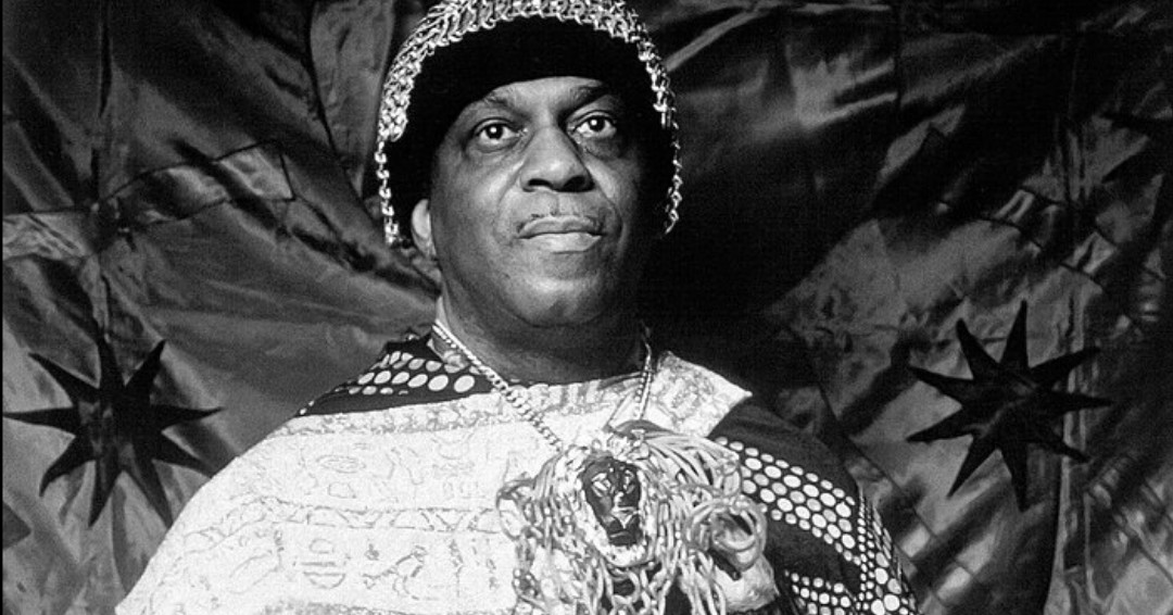 jazzdotorg's tweet photo. Happy birthday to the illustrious #SunRa! Born in Birmingham, Alabama in 1914, the prolific, avant-garde composer, bandleader, pianist, and poet is credited as one of the pioneers of Afrofuturism. https://t.co/XENkjkzfI7