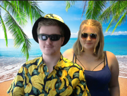 LiamTheStupid's tweet photo. Me and my sister @amy_cornbill ready for the UHC @MiniPixelNet xD https://t.co/3UPN9iXRf1