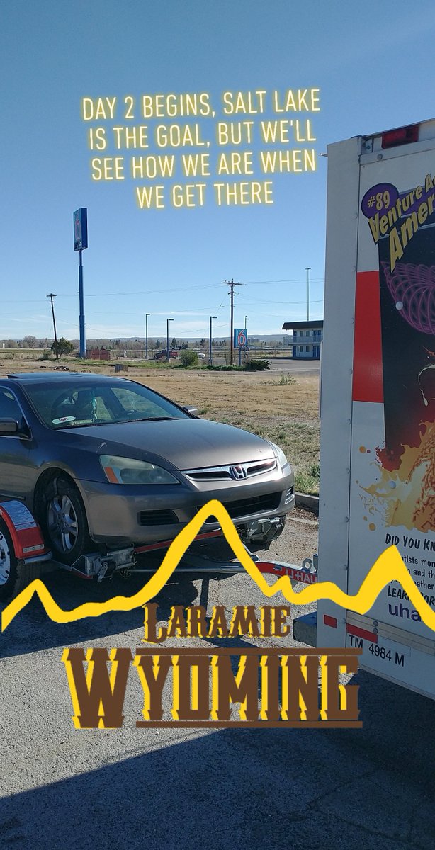 No more whining in Wyoming

#roadtrip #SaltLakeCity #wyoming #Honda #AMC #quotes