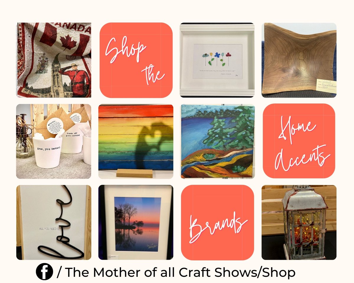 Looks like we're staying home for a few more weeks.
Make the best of it by adding these items to your home!
Shop the Home Accents Brands at The Mother of all Craft Shows ON-LINE Pop-In Shop:
facebook.com/TheMotherOfAll…...

Curbside pickup by appointment, 261 Front St, 
@DTBelleville