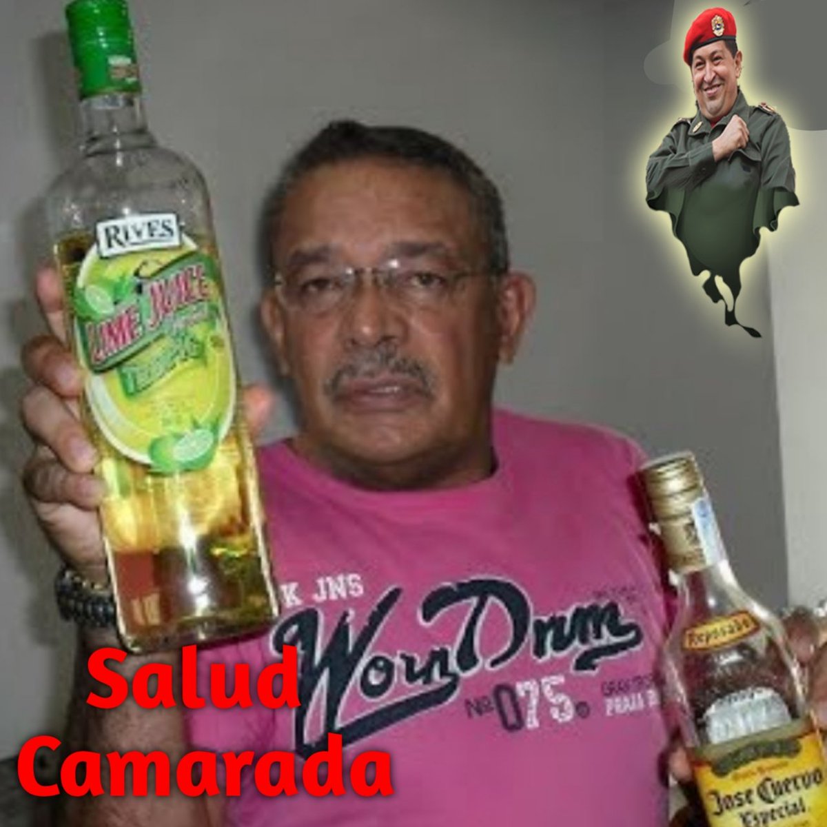 Elreportevzla1's tweet photo. Salud camarada lo espera su comandante supremo en el infierno.

#GarciaCarneiro #delcy https://t.co/I5iW88lJK6