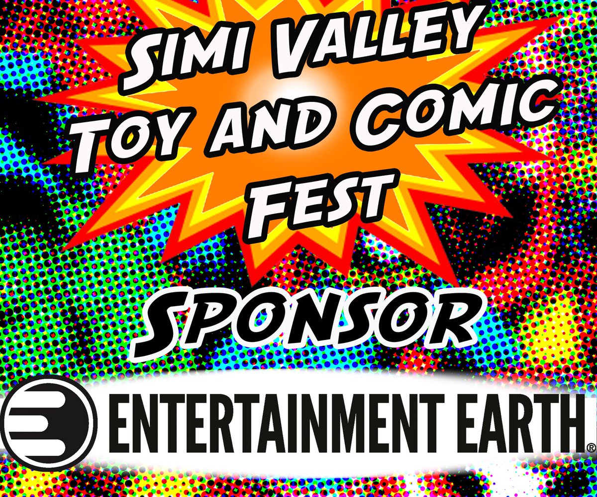 TroublemakersCS's tweet photo. It is with so much excitement that we announce the spectacular, stupendous, amazingly superb #EntertainmentEarth as a sponsor for Simi Valley Toy and Comic Fest! @EntEarth @SVToyComicFest https://t.co/sVnREgdT86