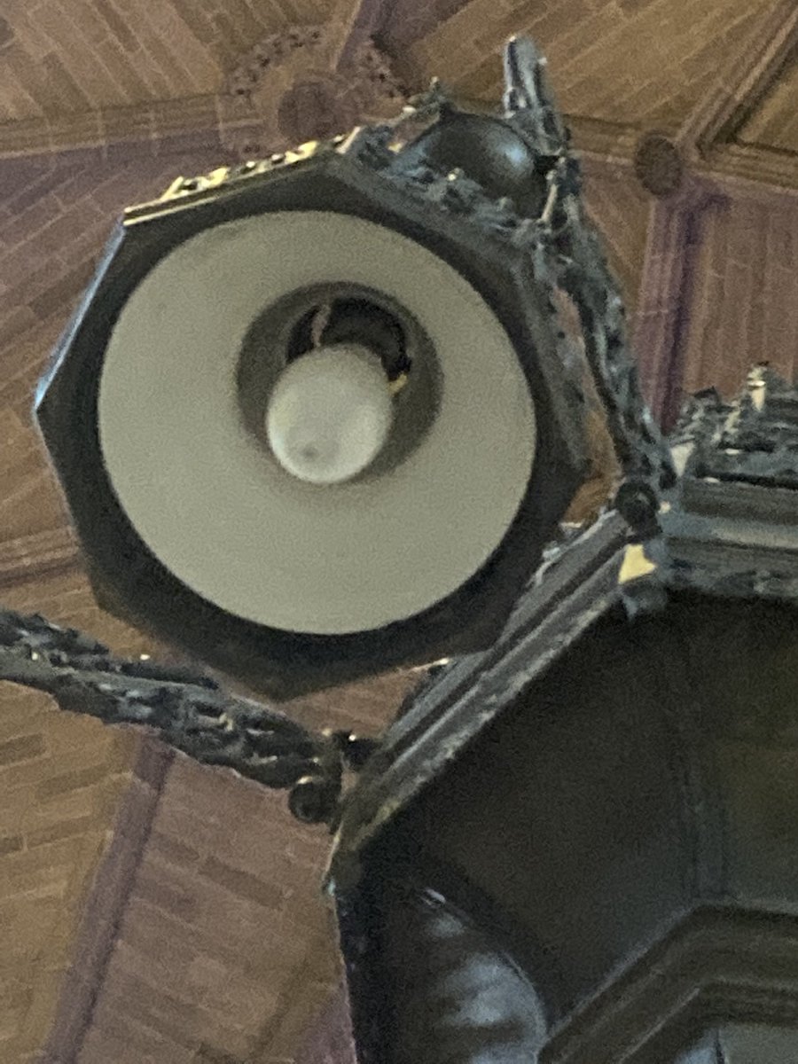 LPerceptions's tweet photo. One of the highlights of this week was inspecting one of the great pendants in @LivCathedral what amazing design and craftsmanship https://t.co/61Z8hH6WYs