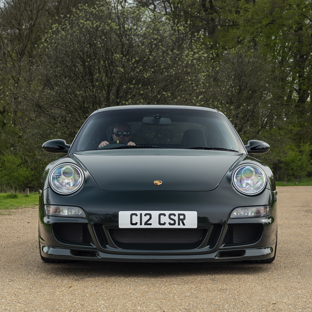 997. Brewster Green. CSR makeover. Perfection. #porsche #porsche911 #porsche997 #brewstergreen #csr #911csr #snakebite #flatsix #porscheworld #cars #rpmtechnik #csrsnakebite #hrewheels #csr028 #kw #eibach #michelin #csrporsche #porschelife #porschemoment #modernclassic #stuttgart