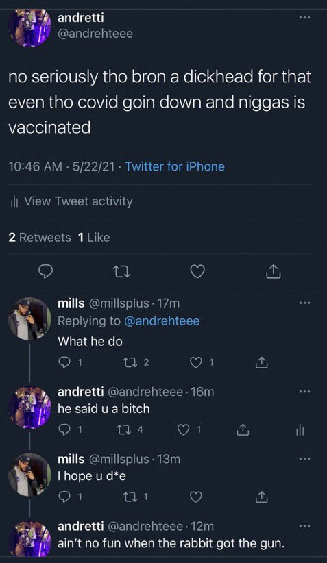 bruh waited a year for his get back