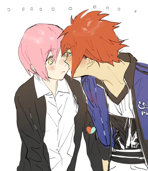 立花とめっちゃ目が合うキスの日のスズキサ

#ユニヴェール美術部 