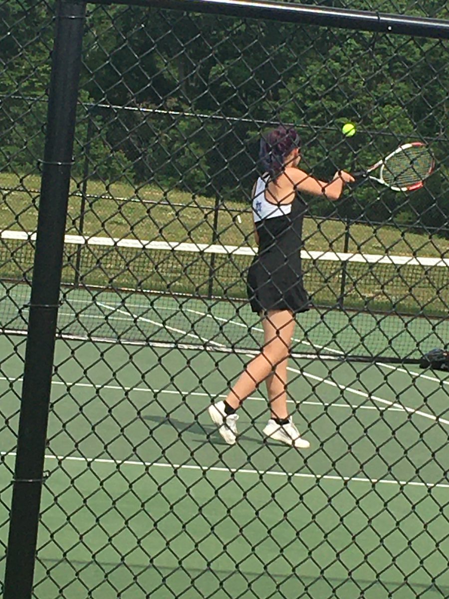 coachseeman's tweet photo. Moving on to round 2 in the DIAA State Tennis tournament. Let’s go Rams, 3rd singles & 1st doubles. #JDYes #RamPride #dickinsonation https://t.co/6sz05zwJqM