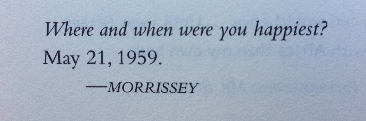 Morrissey in Quotes tweet media