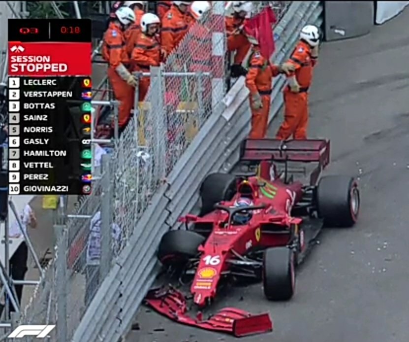 Leclercvettel1's tweet photo. Call an ambulance.                 Not for me. https://t.co/KPEsxiJ44b