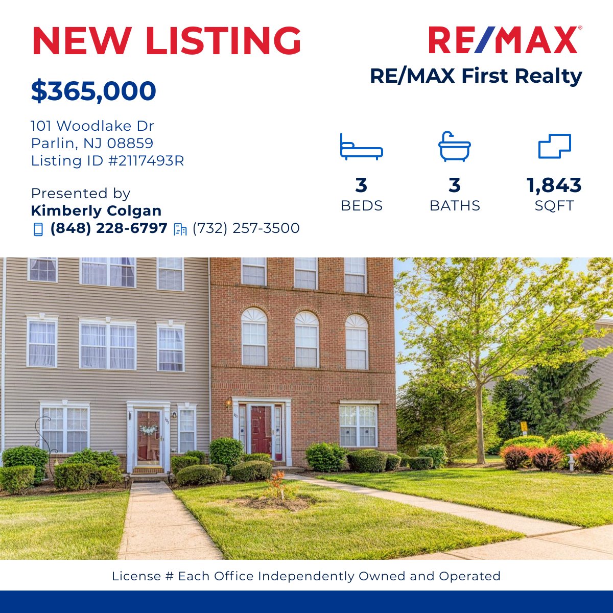 KCSellsNJ's tweet photo. Beautiful home at 101 Woodlake Dr, Parlin, NJ 08859 for sale. Call me to learn more  (848) 228-6797.

Click here for details:
https://t.co/lJK6HdpTYY https://t.co/kXEWZIhZcE