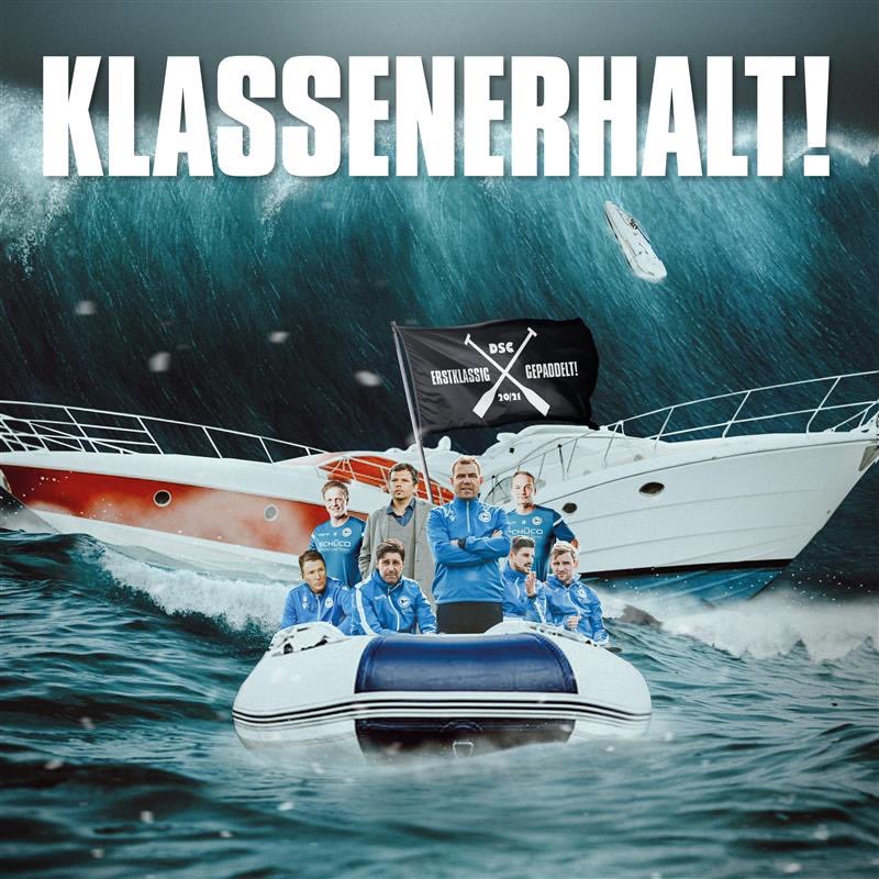 arminia's tweet image. Das Paddelboot hat es geschafft!
Wir bleiben in der Bundesliga!!! 🥳
#immerdabei