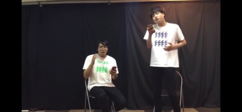 コメディエンジェル番外編見ていただいてありがとうございました！
やっぴーさんとユニット「オプション5ミリ」でコントしました、楽しかったねい