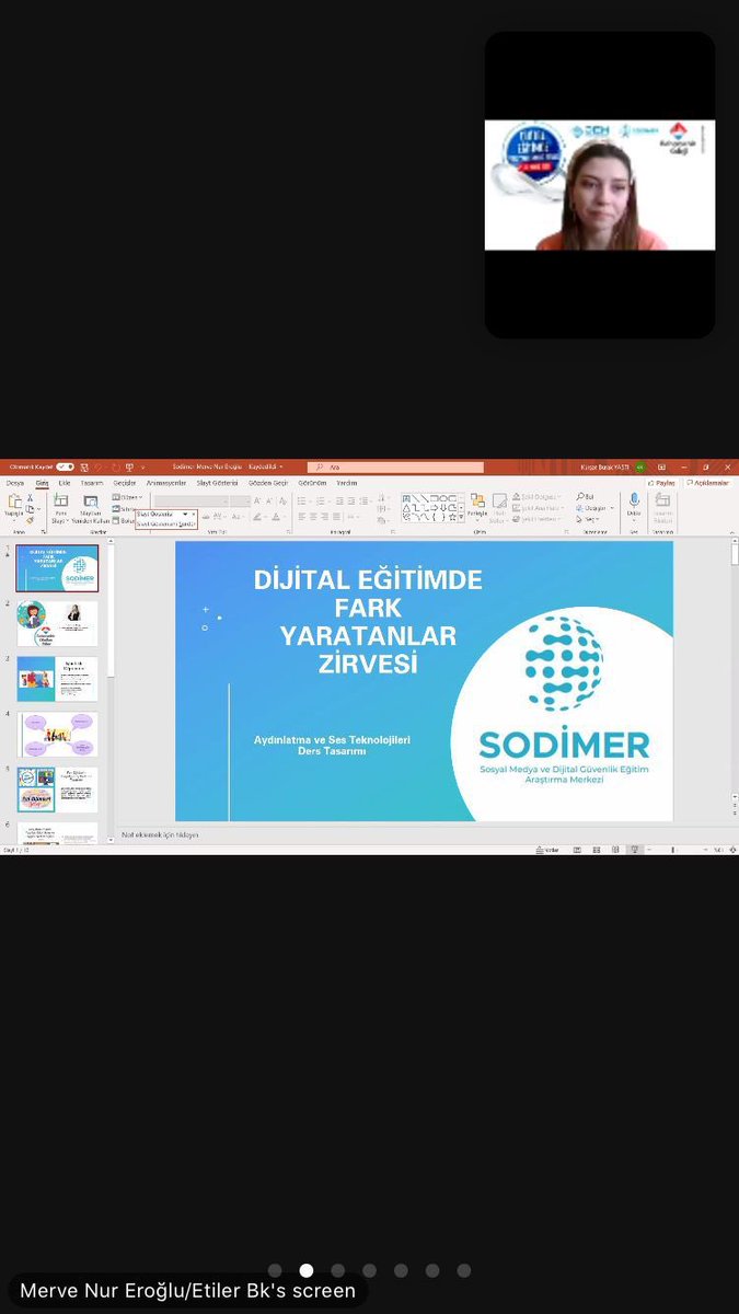 EtilerFen's tweet photo. Dijital Eğitimde Fark Yaratanlar Zirvesi’nde @bk_etiler Fen Bölümü olarak biz de vardık. Sunum yapan @MerveNurErogl arkadaşımızı tebrik eder. Başarılarının devamını dileriz. https://t.co/NpiklUjPux