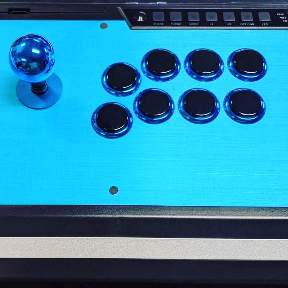 ArcadeShock's tweet photo. Add some color to your Qanba Obsidian or Pearl (requires bottom support panel) with our
High Grade Aluminum Panels
Now Available in Blue, Pink or Purple
https://t.co/MgAjIThr1h
#qanba #obsidian #pearl #highgradealuminum #replacementpanel #vewlix #arcadestick #anodized https://t.co/mXAsRYvPJ8