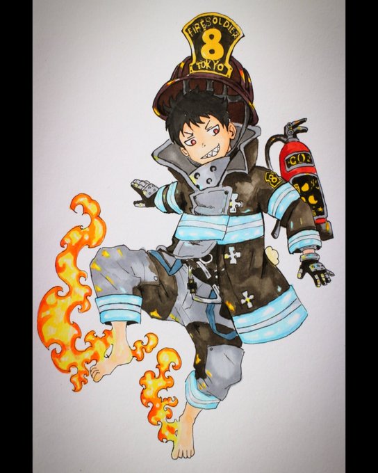 Twoucan 炎炎ノ消防隊イラスト の注目ツイート イラスト マンガ コスプレ モデル Twoucan 炎炎ノ消防隊イラスト の注目ツイート イラスト マンガ コスプレ モデル
