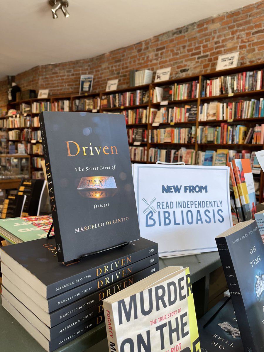 Biblioasis Bookshop (@bibbookshop) on Twitter photo Today's book of the day is DRIVEN by <a href="/DiCintio/">Marcello Di Cintio</a>. Order it online through our website at biblioasisbookshop.com or give us a call at 519-968-2206!
#BOTD #ReadIndependently #ShopLocal #IndieBookshop Today's book of the day is DRIVEN by <a href="/DiCintio/">Marcello Di Cintio</a>. Order it online through our website at biblioasisbookshop.com or give us a call at 519-968-2206!
#BOTD #ReadIndependently #ShopLocal #IndieBookshop