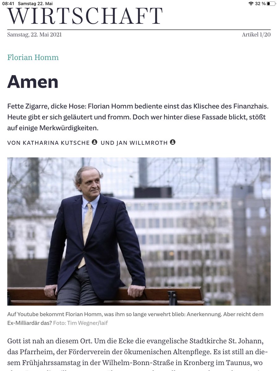 EvilChasing's tweet photo. #FlorianHomm good news! SZ reports: Patterns stay https://t.co/xz8fgCDklO
