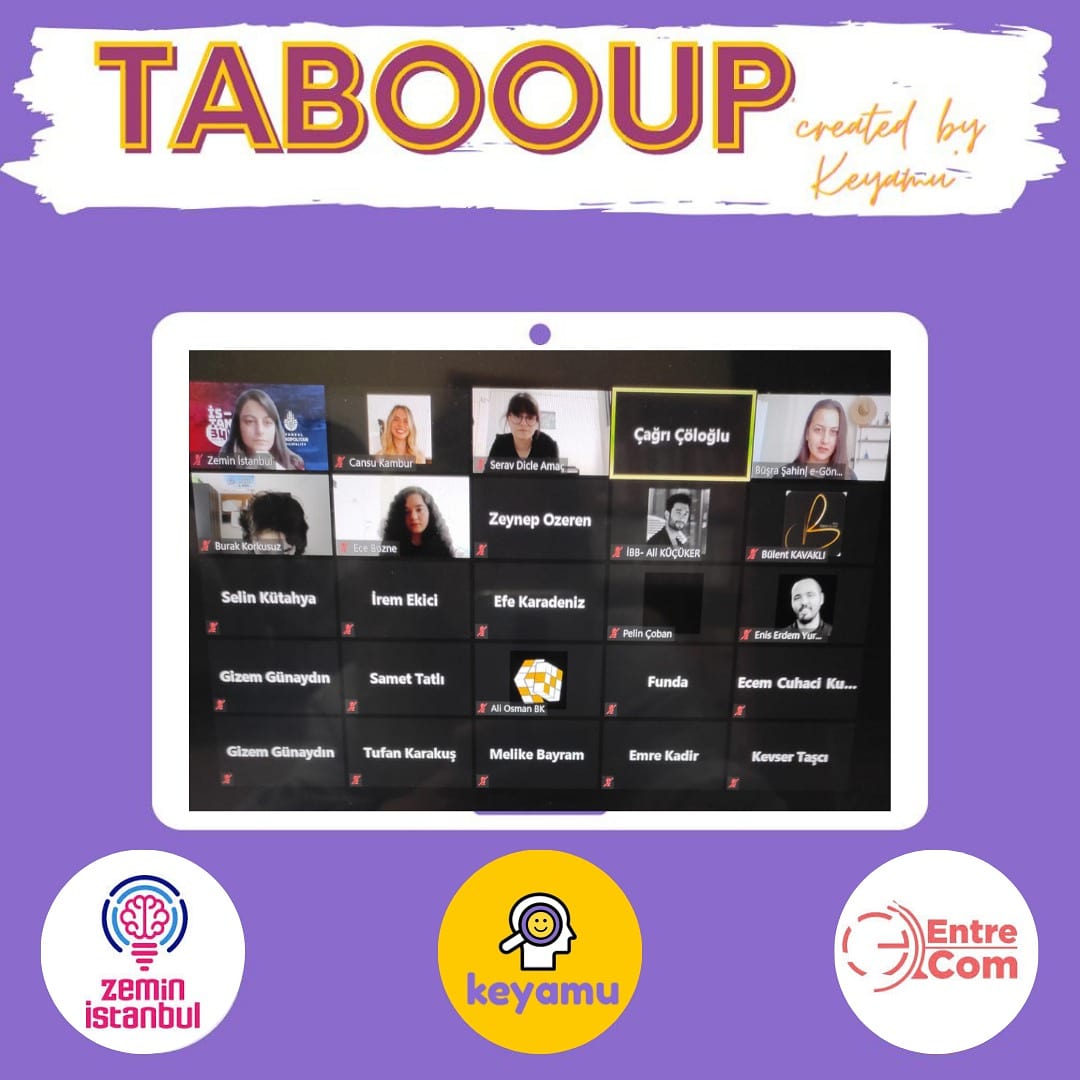 keyamucom's tweet photo. @zeministanbul ile TabooUp oyunumuzu gerçekleştirdik.🥳
Kişiler birbiri arasında TabooUp oyununda yarıştılar.🌟

 @entrecomio ortaklığında hazıranan TabooUp oyunu ile eğlenerek öğrenmeyi sağlamaya devam ediyoruz.
#oyun #girişimcilik #tabooup https://t.co/EOU0IjUlHm