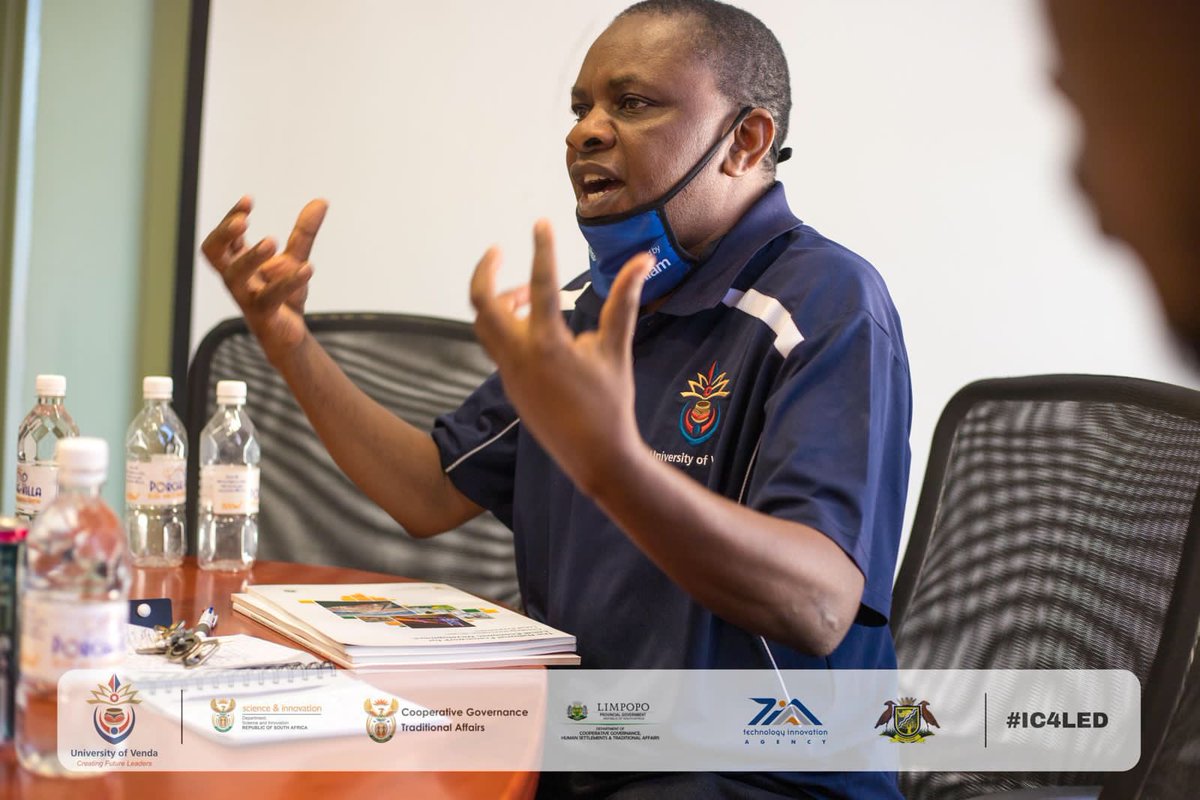 ic4led's tweet photo. Partnership Exploration Meeting for Enhanced Performance of IC4LED. A succesful meeting with Dr Colbert Mukwevho and in his own words, “you may feel you are forcing me into this project but for me this is an opportunity to contribute in the development of our people in Vhembe” https://t.co/oQorFirjf7