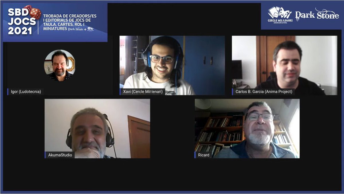 Comença la taula rodona "Com es crea un joc de rol"! Amb autors com Luis Peral, Igor Arriola, Ricard Ibáñez i Carlos García youtube.com/watch?v=SmQDTH…