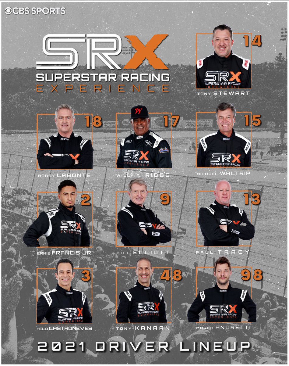 SRXracing's tweet photo. 3 weeks until we see these legends go head to head at @StaffordSpeedwy! https://t.co/s17zoxEYLE