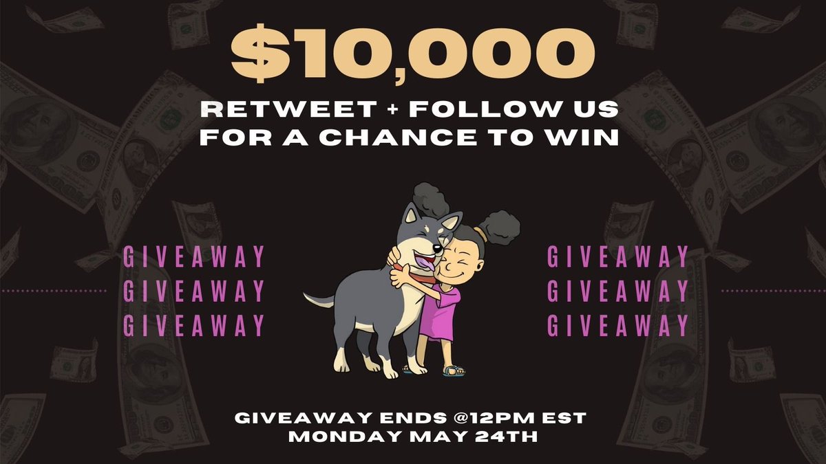 $10,000 Giveaway!🎁🚀💰

We are a charity coin with a moon mission to end human trafficking @OURrescue ❤️🎗

For a chance to win retweet and follow <a href="/knockerscoin/">KNOCKERS</a> 🐶

There will be four $2,500 winners🏆💵

#knockers #giveaway #cryptogiveaway #launch #giveawayalert #giveaways