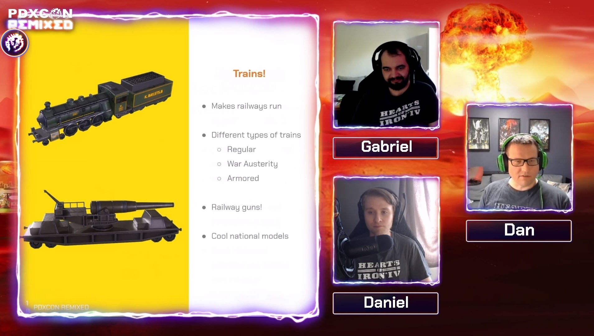 Hearts of Iron on Twitter "RAILWAY GUNS CONFIRMED! PDXCON NN