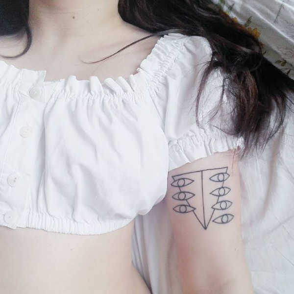 ritoromun's tweet photo. Showing off my NGE tattoos as it is Hideaki Anno's birthday today 🤗 #NGE #NeonGenesisEvangelion #HideakiAnno #SEELE #AngelTower https://t.co/0PNrtpFn0o