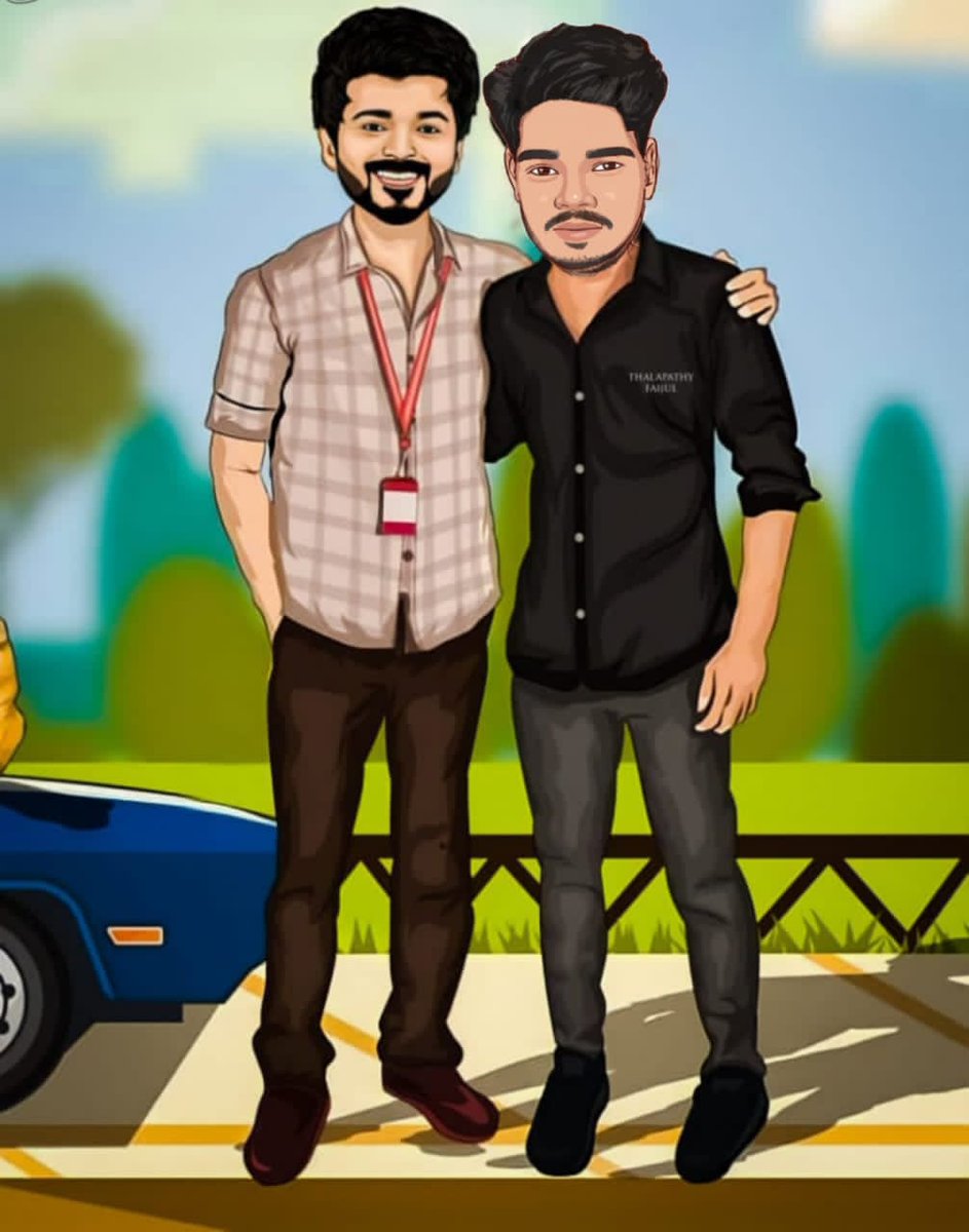 Peter91830752's tweet photo. Me and My Dear Thalapathy💓💕😘😍

#Theri #Thalapathy65 #Thalapathy @actorvijay #Master #ThalapathyVijay #ToonTwitter #ToonApp https://t.co/nwEgwhmL5W