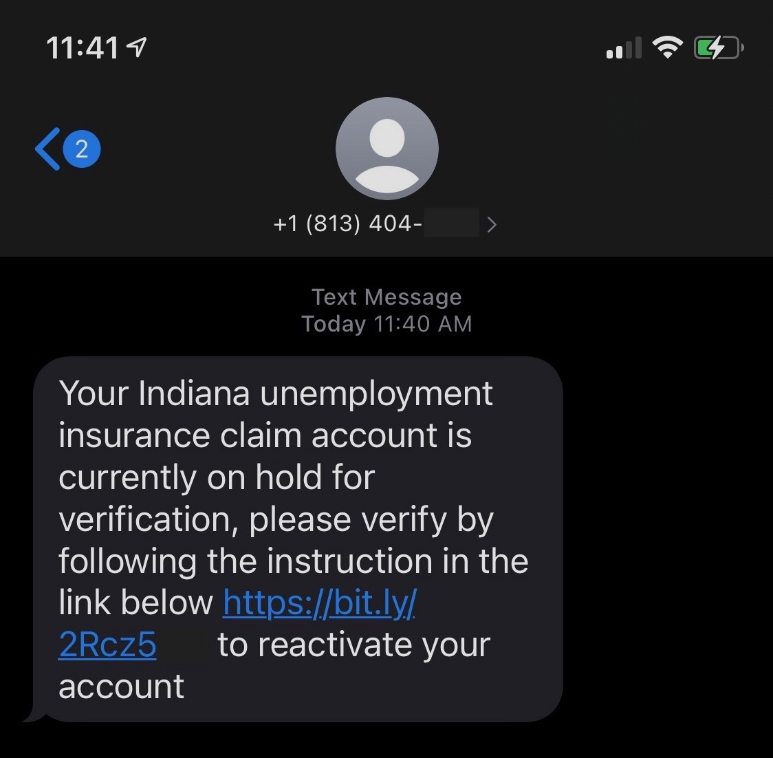 ProBleu's tweet photo. Fake unemployment insurance claims are not a new scam but we have an updated and dangerous approach. Ignore calls and texts asking for personal data.  Do not provide or enter any information via text, phone, or website. 

https://t.co/1wQyZ0SVfg https://t.co/n8Sucq0yFv
