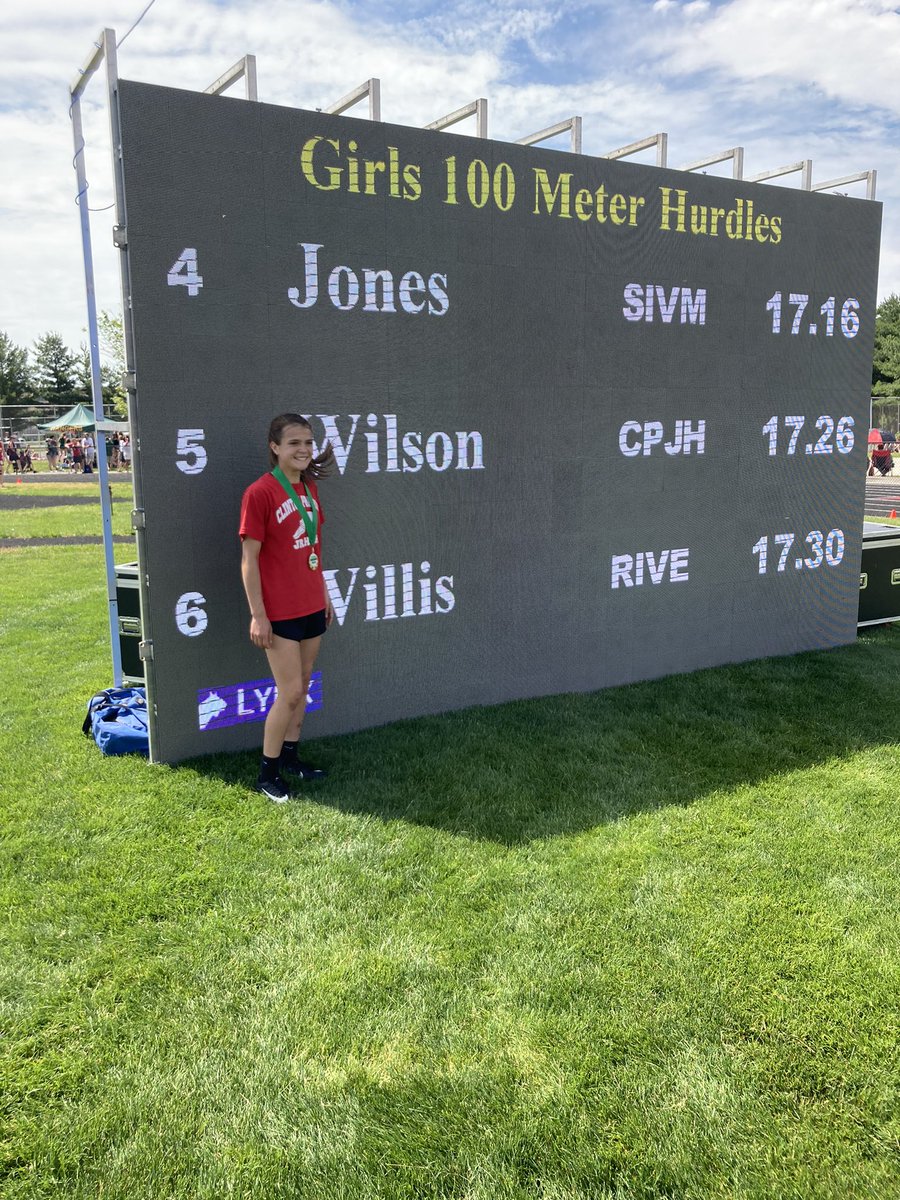Clinton Prairie JH Track tweet media