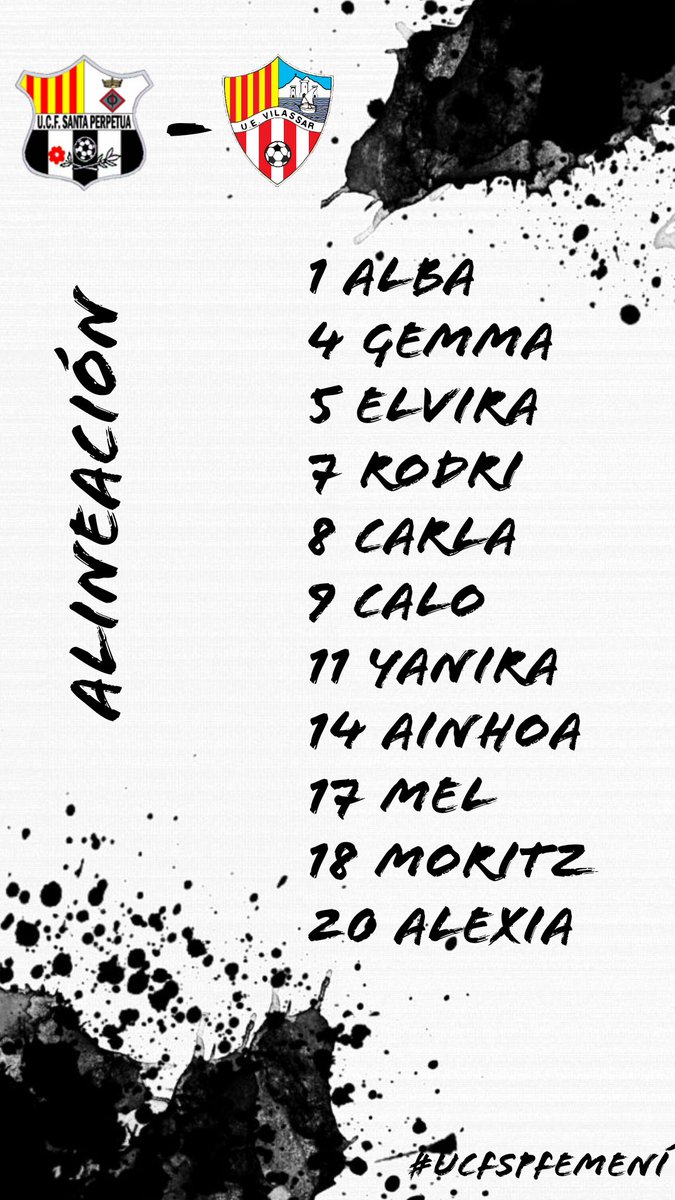 ¡YA TENEMOS LA ALINEACIÓN DEL PARTIDO!