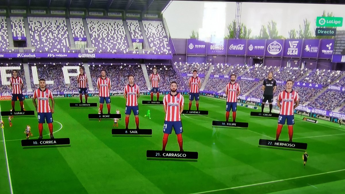 Formate3D's tweet photo. Todo preparado para disfrutar #laligaenTiempodeJuego https://t.co/rg6KxM4mLJ