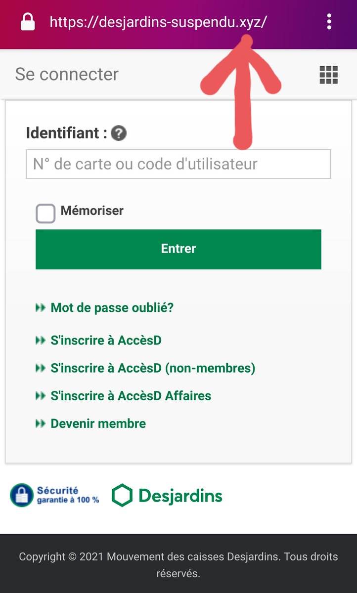 LeFiletDePeche's tweet photo. #fishing #physhing #phishing #hameçonnage #virus #vers #trojan #chevaldetroi #pourriel #scam #malware
ATTENTION aux liens qui ont comme but, de vous frauder.
@Water_Steve https://t.co/je2CTVzY3w
