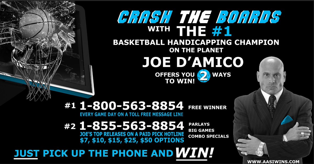 JoeDamicoWins's tweet photo. Joe D is #1 in the world L30 days &amp; L60 days DOCUMENTED. 15-2 in MLB &amp; 31-16-3 in NBA. PAID HOTLINE: 3 TEAMER just $15 ($150 value). FREE PHONE 4-1 L5. Call for a FREE MLB WINNER. #joedamciowins #sportsbetting #betting #freepicks #freewinners #winningpicks #NBA #MLB https://t.co/uSkAuAPyJ2