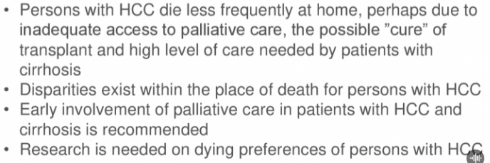 Andrew Moon (@andrewmmoon) on Twitter photo Thought provoking ePoster from <a href="/katietruittmd/">Katie Truitt</a>, <a href="/LisaVWMD/">Lisa VanWagner</a> & others at <a href="/NMGastro/">Northwestern Medicine Digestive Health Institute</a> reporting that #HCC patients are less likely to die at home compared to patients with non-HCC cancers
Trends: deaths in hospice⬆️vs med facility⬇️
Disparities exist in place of death
#LiverCancerSIG Thought provoking ePoster from <a href="/katietruittmd/">Katie Truitt</a>, <a href="/LisaVWMD/">Lisa VanWagner</a> & others at <a href="/NMGastro/">Northwestern Medicine Digestive Health Institute</a> reporting that #HCC patients are less likely to die at home compared to patients with non-HCC cancers
Trends: deaths in hospice⬆️vs med facility⬇️
Disparities exist in place of death
#LiverCancerSIG