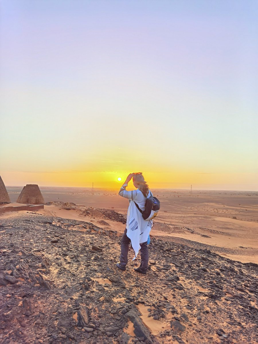 TSudanTours's tweet photo. Attending Sunset at Pyramids of Meroe,
May 2021
Contact: info@tours.sd
Follow: https://t.co/8np8KZf5Qx
https://t.co/XwD5OkAcPn
#Travel
#Sudan
#pyramidsofMeroe https://t.co/WfmOirUajA