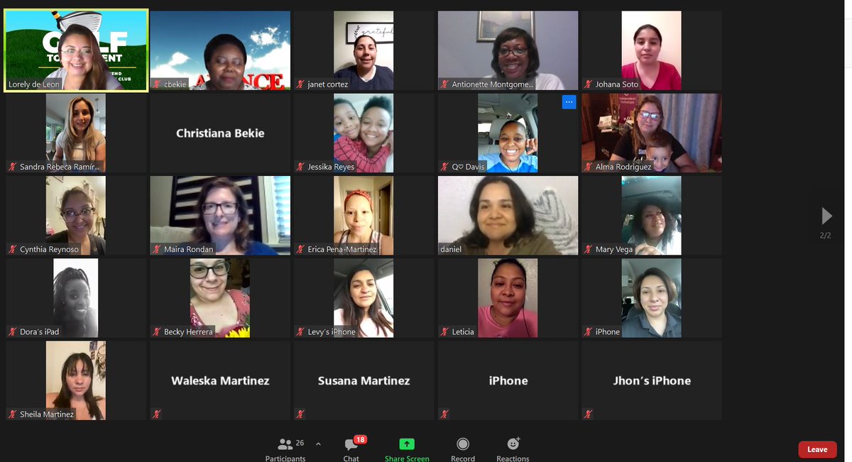 AVANCEHouston's tweet photo. What makes us happy? When things get done and our families are 100% involved! Huge thanks 2 our Policy Council members for their feedback & their leadership during the 2020-2021 school year! #involvedparents #policycouncilmeeting #policycouncilmember #HeadStart #saturdaymeeting https://t.co/kDwCimdJix
