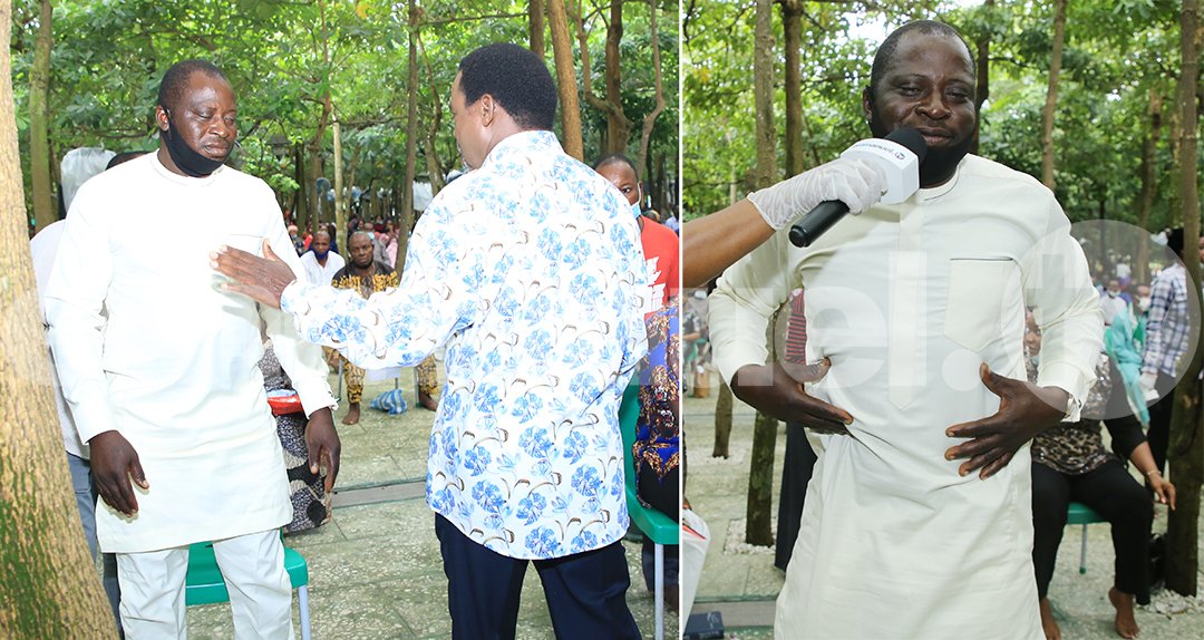 SCOANTBJoshua's tweet photo. Ayo from Abuja came with the issues of high blood pressure, ulcers and pain in a side of his body. After prayer today, he said: “I am free – no more pains!” https://t.co/16gz0ezKp3