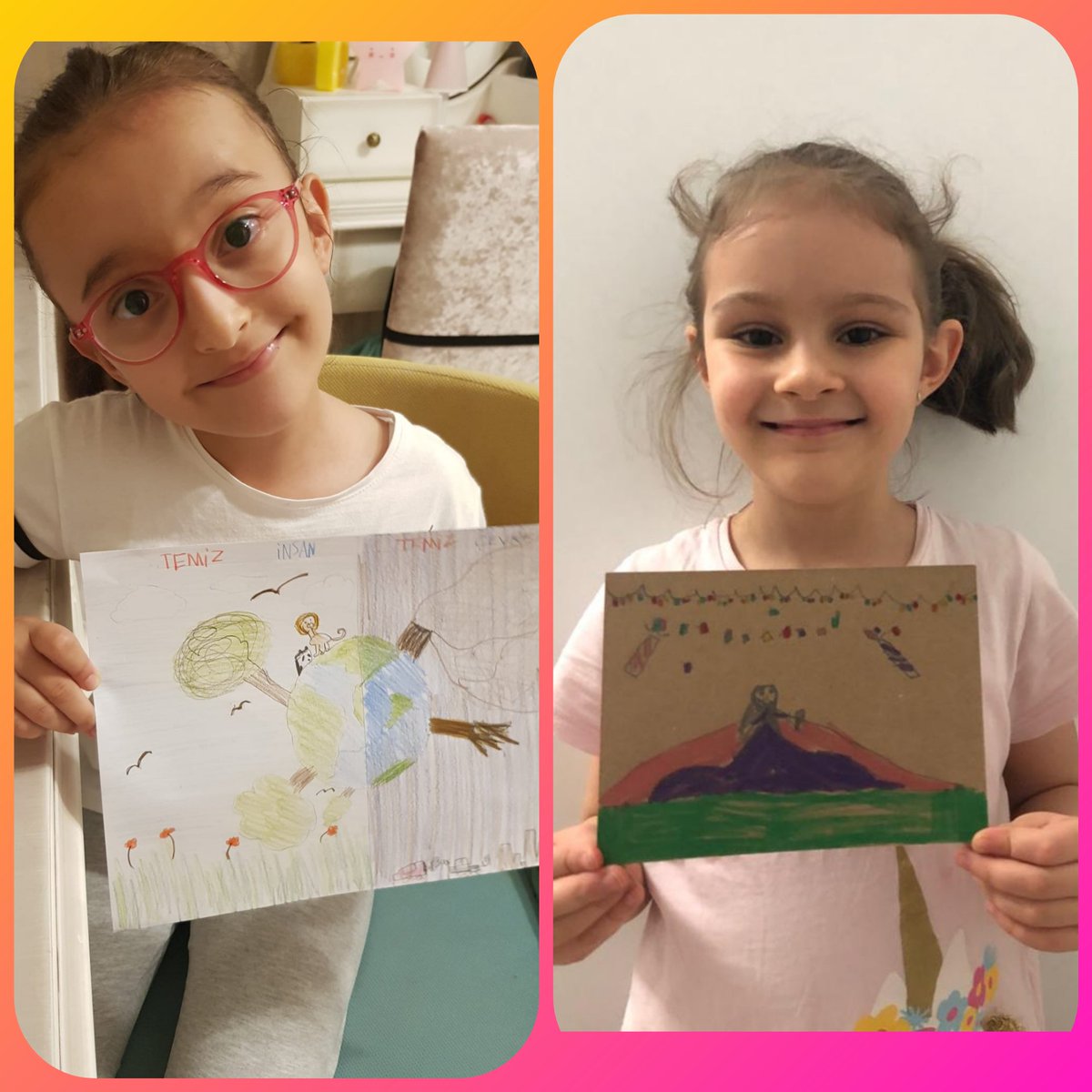 Yasemin78534517's tweet photo. #Masterfirst dersimizde "Çevre Dedektiflerimiz" "Ormanların ve Suyun Korunması" ile "İklim Değişikliği" konularında resim ve sloganlar hazırladılar.
@BKDrBurhanKara
@ErkenCocukluk 
@gokhank28 
@hakanknk 
@Zehraayukselavs @bahcesehir_k12 https://t.co/6ARUI1Cngy