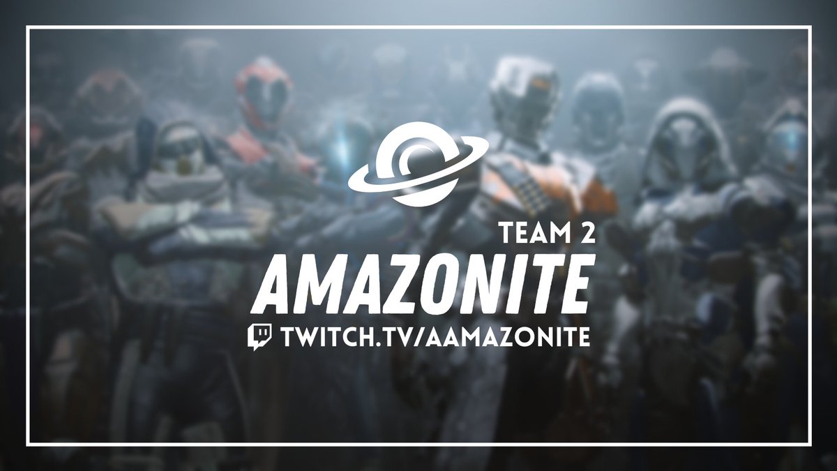 Our second streamer, @RealAmazonite, will also be live at the release of VoG. He previously streamed Day 1 Deep Stone Crypt, where he achieved the 90th clear with Orbit.
 
Watch him LIVE at: twitch.tv/aamazonite