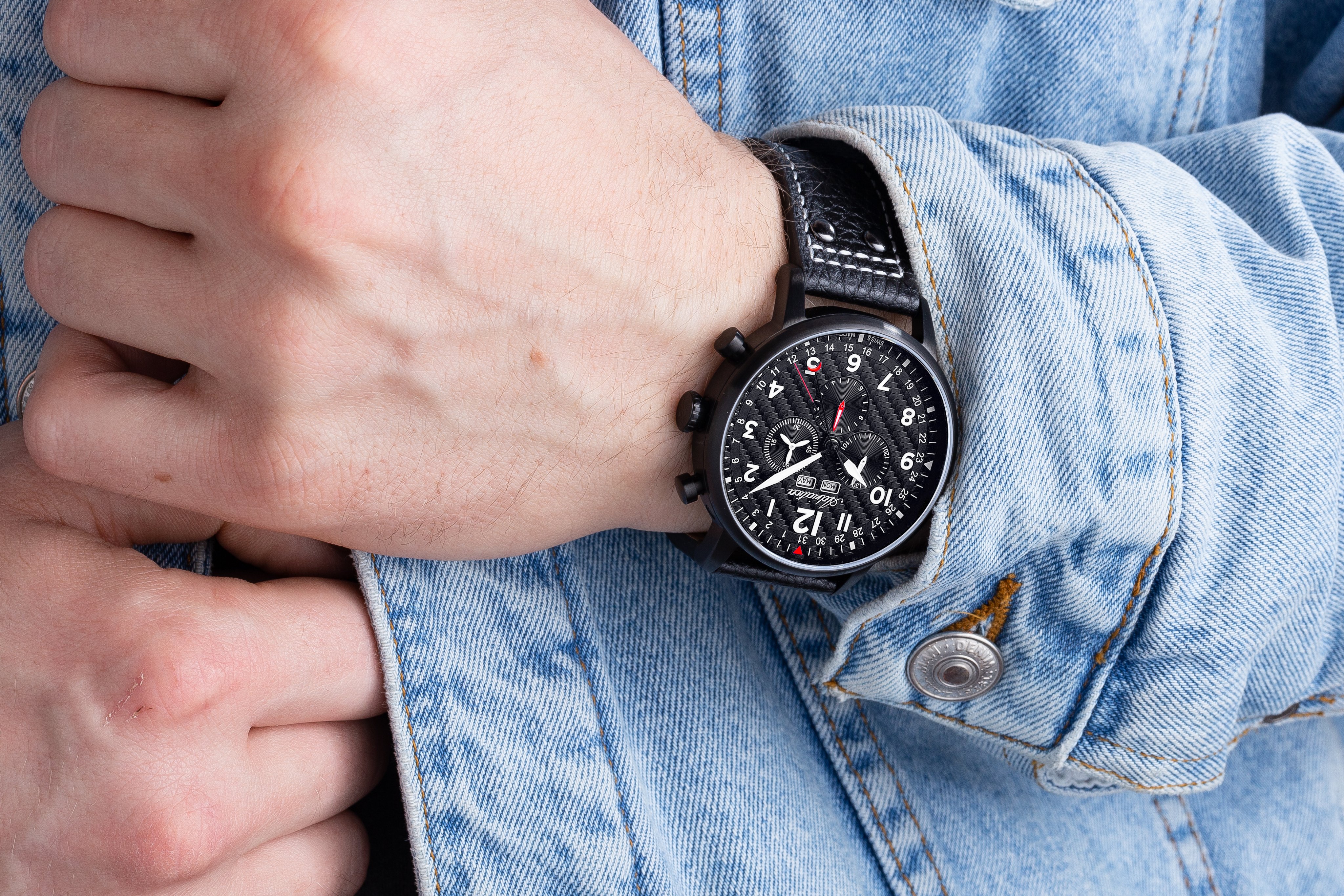 Adriatica chronograph watch sale
