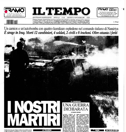 Kristof Smeyers (@kristof_smeyers) on Twitter photo Wonderfully insightful paper by <a href="/AmyCKing/">Dr Amy King</a> on Italy's involvement in the Iraq War and martyrological practices of the Nassiriya massacre Wonderfully insightful paper by <a href="/AmyCKing/">Dr Amy King</a> on Italy's involvement in the Iraq War and martyrological practices of the Nassiriya massacre
