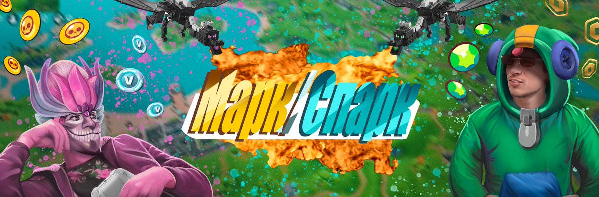 Spiralmon's tweet photo. For this time I created a design for a Youtube channel for my friends https://t.co/g8D4wNXnGv