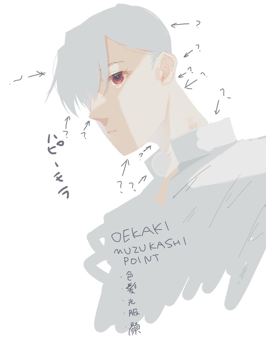 絵、気が狂いそうになる程わからん 