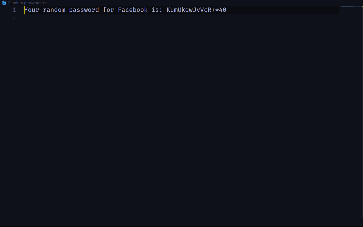 ItsRoshan05's tweet photo. Gabut Simple Project

Password Generator and save it on a file
#pythonprogramming #pythonlearning #programming https://t.co/OhZ3Kxq1Ax