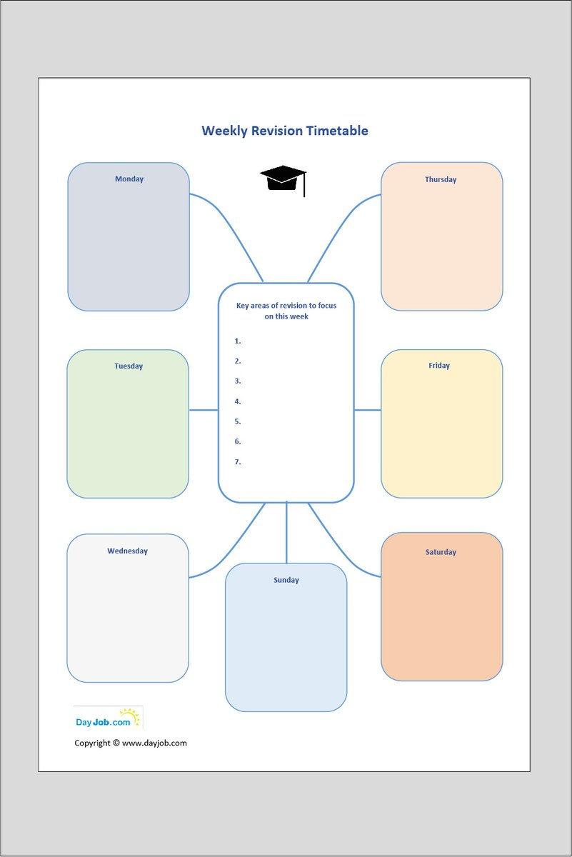 Dayjob.com on Twitter: "Free Revision Timetable - Need help Throughout Blank Revision Timetable Template Dayjob.com on Twitter: "Free Revision Timetable - Need help Throughout Blank Revision Timetable Template